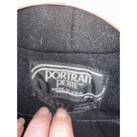 Vintage Pure Wool‎ Trench Coat Womens L Cozy Warm Long Open Old Money Officecore - Picture 6 of 8